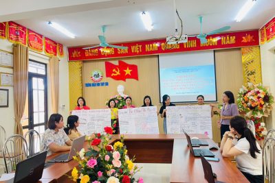 Ảnh sinh hoạt chuyên môn tổ- tháng 3