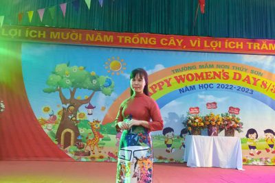 CÔ GIÁO NGUYỄN THỊ HỒNG NHUNG – BÔNG HOA NGHỆ THUẬT TRONG VƯỜN HOA THÚY SƠN